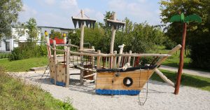 Piratenschiff "Auf wuider See"